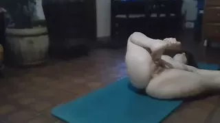 Yoga For Humans Who Like Cute Buttholes and Hairy Pussies
