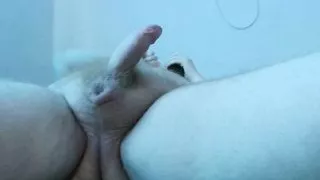 Boy is horny on the bed