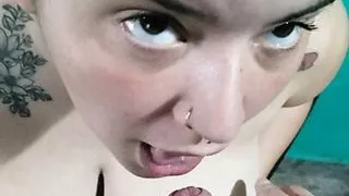 Caught Watching Porn She Ended Up Sucking My Dick