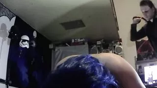 Mazo bitch punished by her Master & painfully moaning into the cam