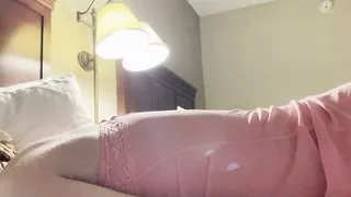 CindiCsissy eating my own cum for the first time