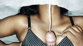 Lot of cum on my neck uff i cant handle him