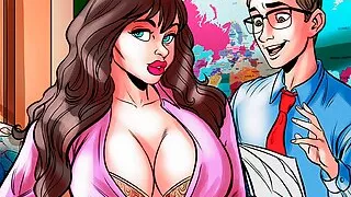 Fucking the blue eyed teacher - Nerd Stallion