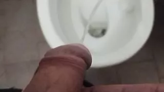 Pee man peeing Big cock pee fetish