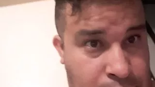 Pelvic thrusts exercise in the bathroom