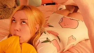 Stepdad treats stepdaughter anal addiction. Belly down anal for naughty teen