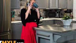 GotMylf - Curvy Milf Submits To Her Doctor And Gets Her Pussy Rubbed And Drilled During Therapy