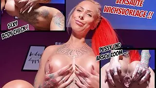 Anni Angel - lying body and pussy zoom