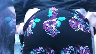 Bbwgoddess96 public bathroom flashing fun