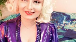 ASMR video - latex MILF and BOOK sounds! RELAX WITH ME!