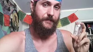 Daddy makes you drink a shot glass of cum for peeping on him from the closet