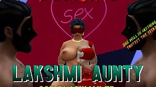 Aunty Lakshmi - Vol 1 Part 8 - Desi Busty Milf Got Blackmailed by a pervy Stranger - Wickedwhims