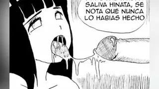 Put that in my mouth but his penis is very big, it won't go in - comic