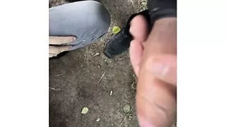 Cruising in the woods, found a nice sucker