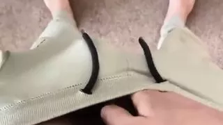 I woke up so, but so horny that look how my reproductive system woke up, my cock woke up super hard and erect with a lot