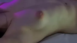 daddy decided to play with his stepdaughter: tied up and vibrator torture- March Foxie