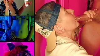 "THRILL BLOWJOB" - Party amateur sex (Emily Candys, Justin Sweetsun, Kinky Home Tv)