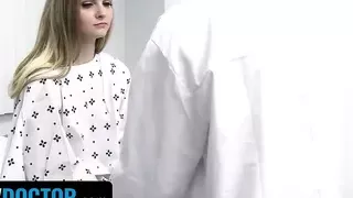 Perv Doctor - Cute Babe Harlow West Gets Used And Fucked In Perv Threesome With Doctor And Nurse