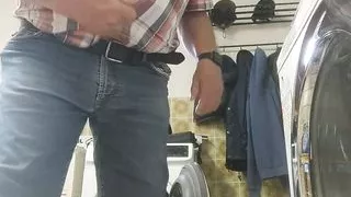 Doing my laundry naked