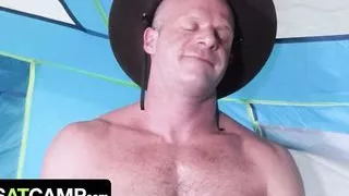 Boys At Camp - Scout Boy Shae Reynolds Pleases His Perv Scout Master Brian Bonds In His Tent