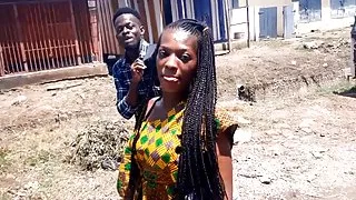 Horny Congolese Couple Meets Up After Work To Fuck Harcore!