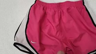 Cum on another pair of sisters shorts