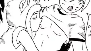 Furra kitten cosplay while I fuck her - comic