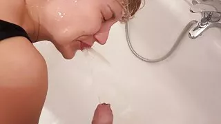 Fucked with pissed face