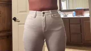 Bianca Malone getting dressed