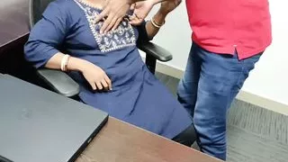 Office boss madam ka sath sex