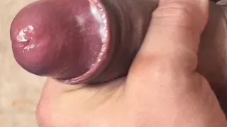 Getting my cock nice and creamy for my mother inlaw