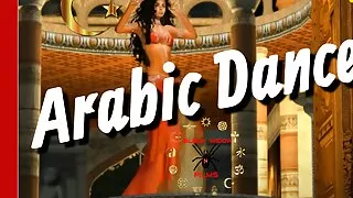Fantasy Girl Red Belly Dancer