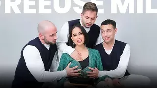 Mylf - Busty Teacher Pristine Edge Jumps On Student's Cock And Makes Him Burst Huge Nut On Her Face