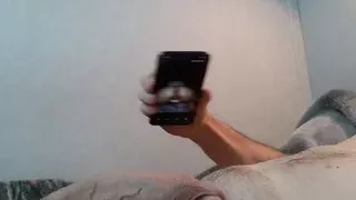 Showing my cock my wife's ass