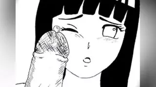 His cock is 23 cm it won't fit me it's too big - comic hina sasu comicporno