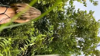 Hot Babe in the Woods