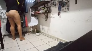 my mother in law on webcam video call 2 part