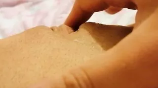 Perfect teen 18 year old Girl masturbates and plays with cum after