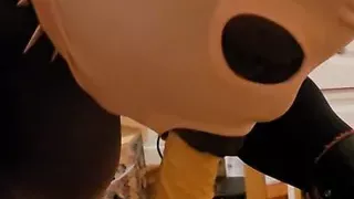 Bbw Mamma Throat Training with Her Owner  pt 1