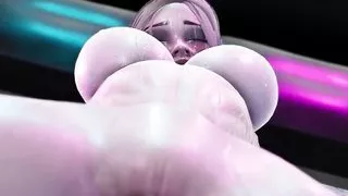 Gwen fucks Mob boss with Huge Fat Cock