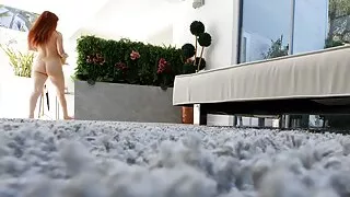 Rothaarige mit einem perfekten Körper und du weißt, was man über Rothaarige sagt!