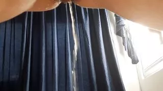 Milk enema and piss over him