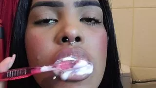 Tattoo Piercing Fetish  Teeth Braces fetish