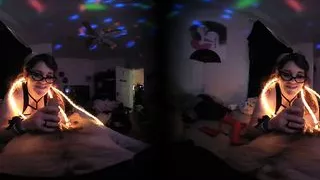 Moxi teases and edges in VR! - MoxiBluez