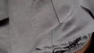 Young boy masturbates in sport shorts - playing solo with my Big hard cock - Big cock masturbate