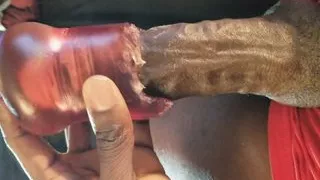 BBC Stroking With My First Stroker Ever