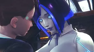 Kara Lesbian fun with Demi : Subverse & Detroit: Become Human Crossover Hentai Parody