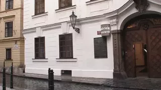 Filming porn movie with sexy grandma in lingerie