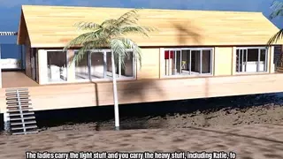 Grandmas House - i cant believe i made Liz cum in front of Kitty Cat