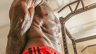 Afrikansk, Bar, Stor Svart Kuk, Svart, Pappa, Tatovert